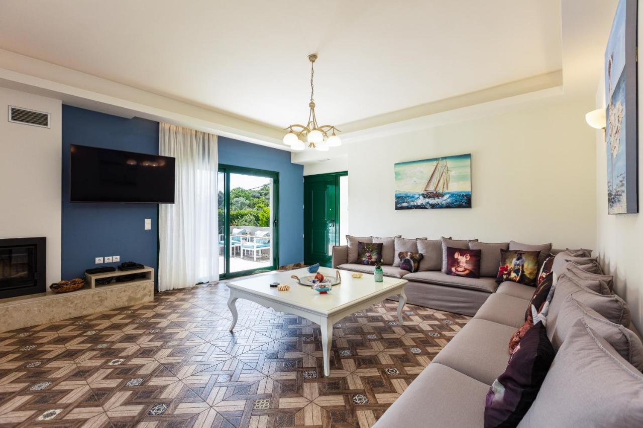 Alonia Villa, Refined Living With 50M2 Private Pool, By Thinkvilla Melidhónion Dış mekan fotoğraf